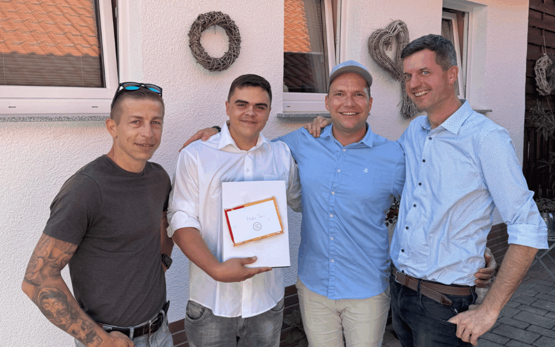 Vom Azubi zum festen Teammitglied – Tom Richmann bleibt bei Wimex