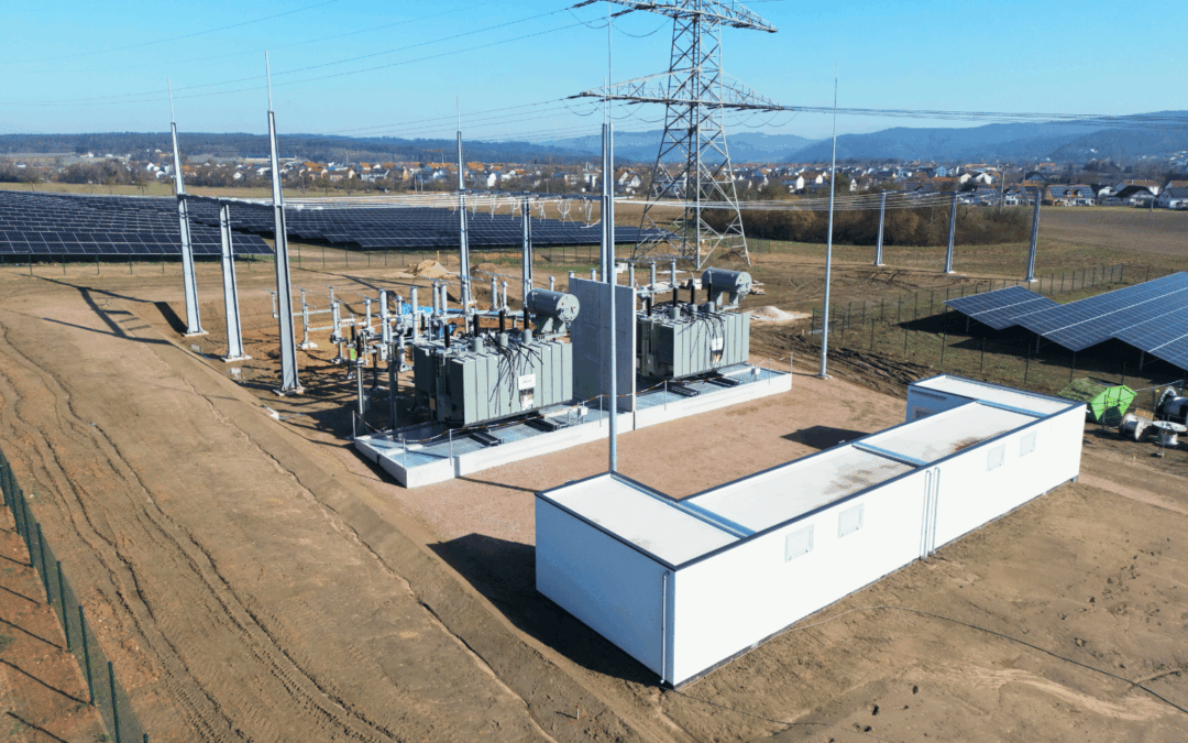 Aktueller Blick auf unser Erneuerbare-Energien-Projekt in Diesenbach