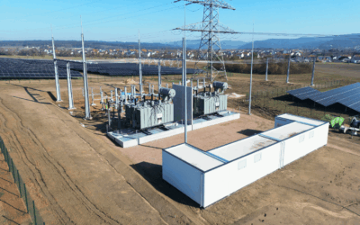 Aktueller Blick auf unser Erneuerbare-Energien-Projekt in Diesenbach